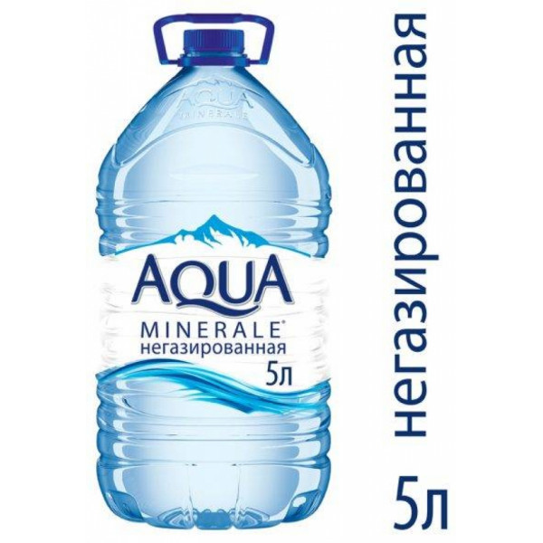 Вода питьевая Аква Минерале негазир., 0,5 л., пласт. бутылка