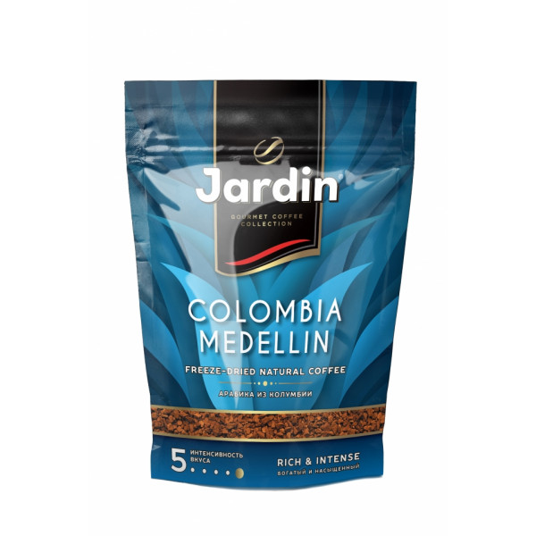 Кофе Jardin натур. растворим. сублим., 95 гр., стекл./б, Colombia Medellin
