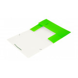 Папка на резинке Бюрократ Double Neon DNE510LETT A4 пластик кор.30мм 0.5мм салатовый Папка на резинке Бюрократ Double Neon DNE510LETT A4 пластик кор.30мм 0.5мм салатовый