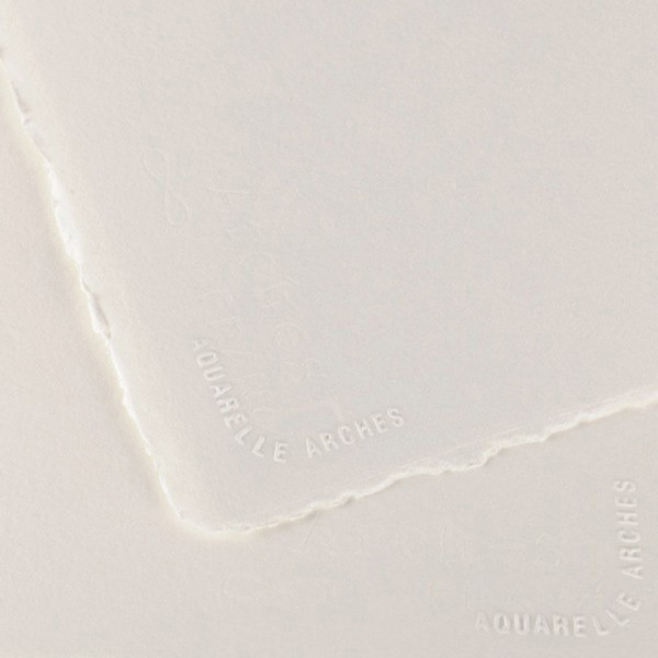 Блок-склейка бумаги для акварели Arches 100 хлопок, гор.пресс, 41*31, 300г/м, 20л