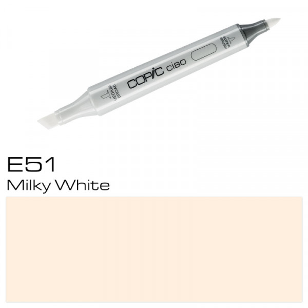 Маркер перм., худ. Copic ciao E-51, молочный белый
