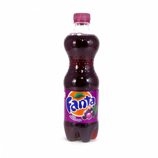 Напиток Fanta вкус винограда, 0,5 л., пласт. бутылка