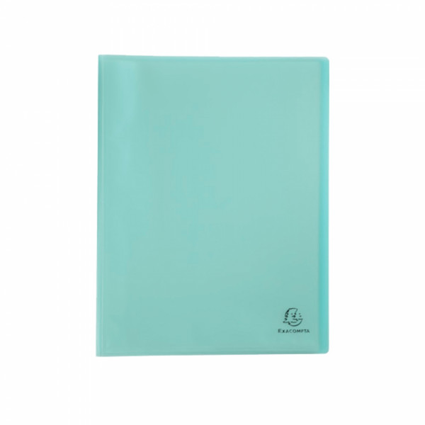 Папка на 20 карманов Chromaline Pastel пласт., ассорти