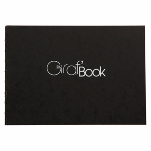 Скетчбук Graf Book 360 15,2*21, 100 г/м2, 100л., шитый