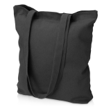 Сумка д/покупок Carryme 220 с длин. ручками, хлопок, черный