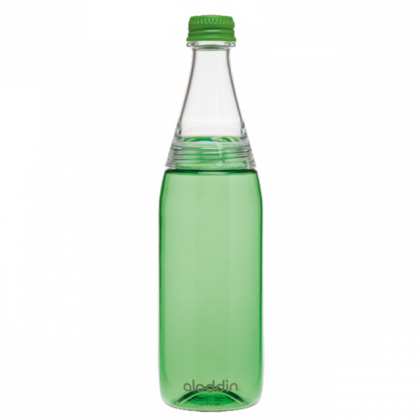 Бутылка д/воды 700 мл. Fresco Twist & Go Bottle пласт., зеленый/прозрачный