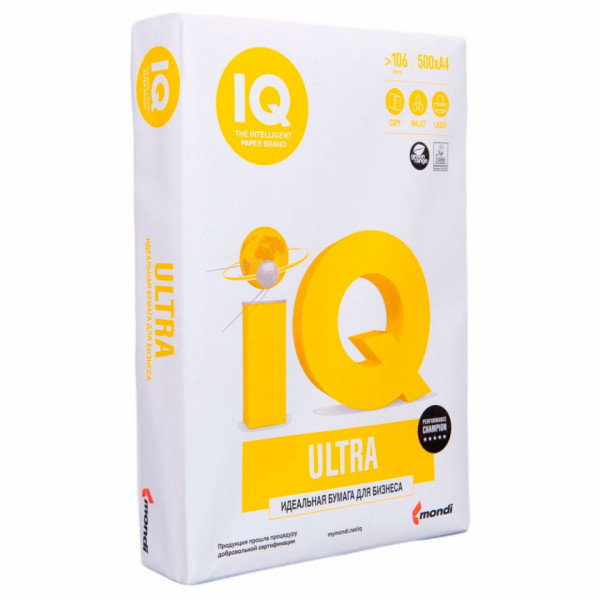 бумага   A4 80г/м 500л IQ Ultra new