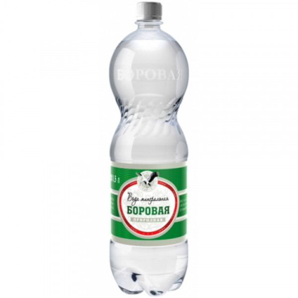 Вода минеральная Боровая газир., 0,33 л., стекл. бутылка