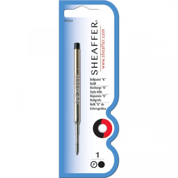 Стержень шарик., метал., F тонкий Sheaffer K черный