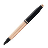 Ручка шарик/автомат Calais Brushed Rose Gold Plate & Black Lacquer 0,7 мм, метал., подарочн. упак., розовое золото/черный, стерж. черный Ручка шарик/автомат Calais Brushed Rose Gold Plate & Black Lacquer 0,7 мм, метал., подарочн. упак., розовое золото/черный, стерж. черный