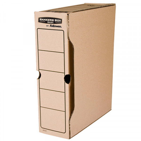 короб архив. Bankers Box Basic 100x260x312, гофрокартон Fellowes