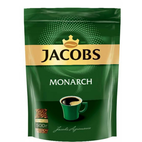 Кофе Jacobs Monarch растворим. сублим., 130 гр., пак.