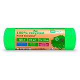 Мешки для мусора 120л 10шт/рулон ПВД Mirpack PURE ECOLOGY Био 30мкм 70*110см цв.зеленый Мешки для мусора 120л 10шт/рулон ПВД Mirpack PURE ECOLOGY Био 30мкм 70*110см цв.зеленый