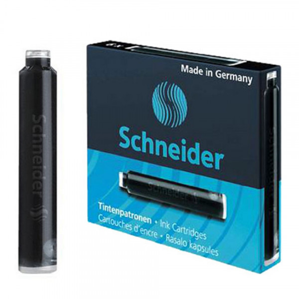 Чернильный патрон Schneider 6 шт/уп., синий