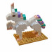 Ластик IWAKO BLOCKS Unicorn, блистер