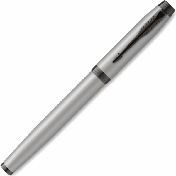 Ручка роллер IM Achromatic T317 Matt Black 0,5 мм, метал., подарочн. упак., мат. черный, стерж. черный