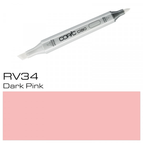Маркер перм., худ. Copic ciao RV-34, темный розовый Маркер перм., худ. Copic ciao RV-34, темный розовый