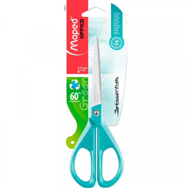 Ножницы 21 см Essentials Green, бирюзовый