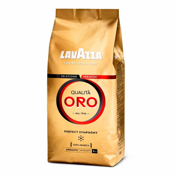 Кофе Lavazza в зерне, 500 гр., пач., Qualita Oro