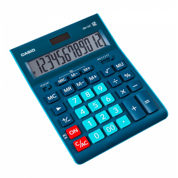 Кальк. наст. 12р. GR-12 Casio синий 35*155*209 мм