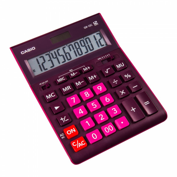 Кальк. наст. 12р. GR-12 Casio салатовый 35*155*209 мм