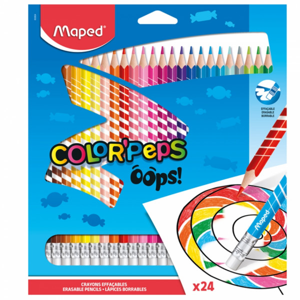 Цв. карандаши 12 шт. Color' Peps Oops
