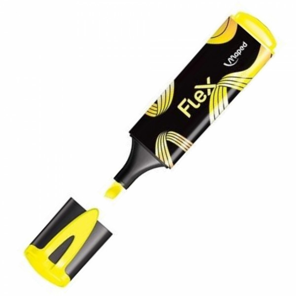 Маркер текстовый Fluo Flex желтый
