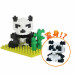 Ластик IWAKO BLOCKS Panda, блистер