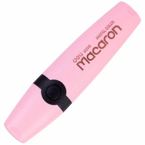 Маркер текстовый Macaron U356 пастельный розовый