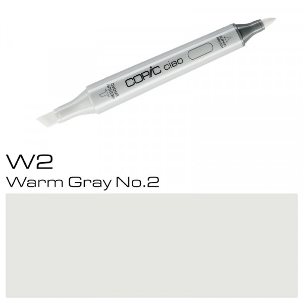 Маркер перм., худ. Copic ciao W-2, теплый серый 2