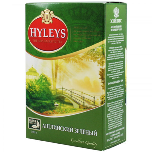 Чай Hyleys 100 г., зеленый, Английский