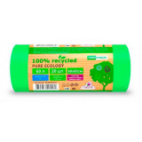 Мешки для мусора 60л 20шт/рулон ПВД Mirpack PURE ECOLOGY Био 25мкм 60*80см цв.зеленый Мешки для мусора 60л 20шт/рулон ПВД Mirpack PURE ECOLOGY Био 25мкм 60*80см цв.зеленый