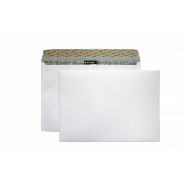 конверт 229*324, С4 силикон. зам., пин-запечатка, 500шт. Kurtstrip Security