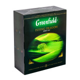 Чай Greenfield 100 пак*2 гр., китайский зеленый, Flying Dragon Чай Greenfield 100 пак*2 гр., китайский зеленый, Flying Dragon