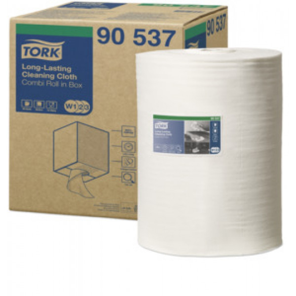 Материал нетканый Tork Premium для интенсивной очистки, 1-сл., 114м, W1/W2/W3 