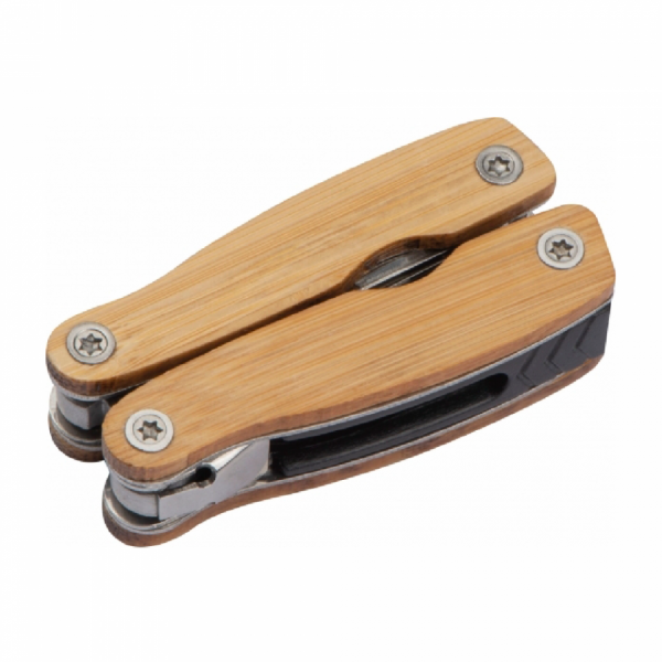 Мультиинструмент Bamboo leeds метал., 9 функц., деревянный