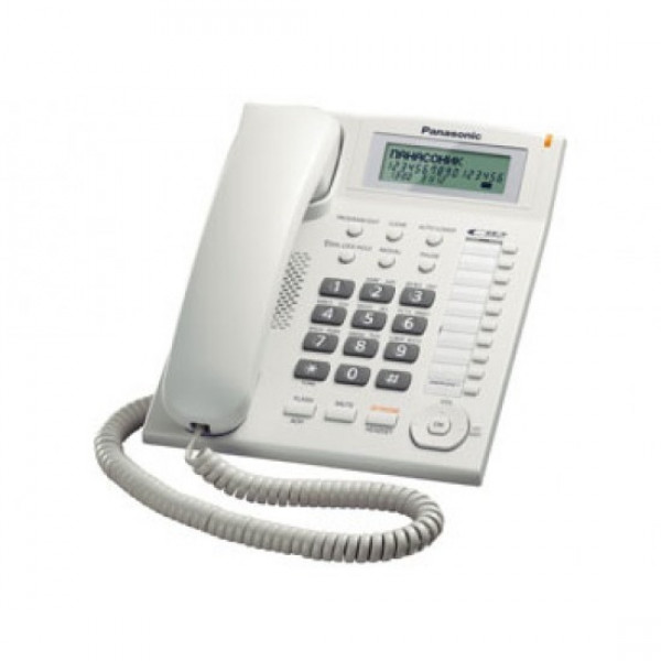 Телефонный аппарат Panasonic KX-TS2388RUB черный батарейки не входят в комплект