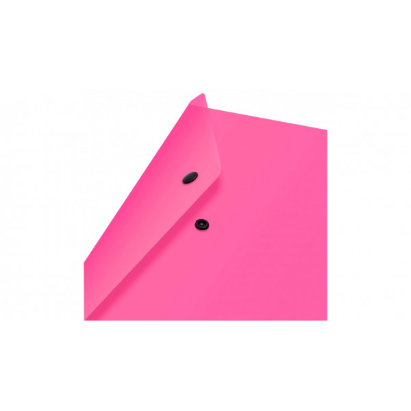 Конверт на кнопке Бюрократ Double Neon DNEPK803A4PINK A4 гориз. пластик 0.18мм розовый Конверт на кнопке Бюрократ Double Neon DNEPK803A4PINK A4 гориз. пластик 0.18мм розовый