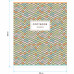 Тетрадь А5 48 л., клет. Узоры. Калейдоскоп скоба сбоку, обл. карт., ассорти
