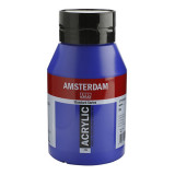 Краски акриловые Amsterdam 504 ультрамарин, 1000 мл., банка Краски акриловые Amsterdam 504 ультрамарин, 1000 мл., банка