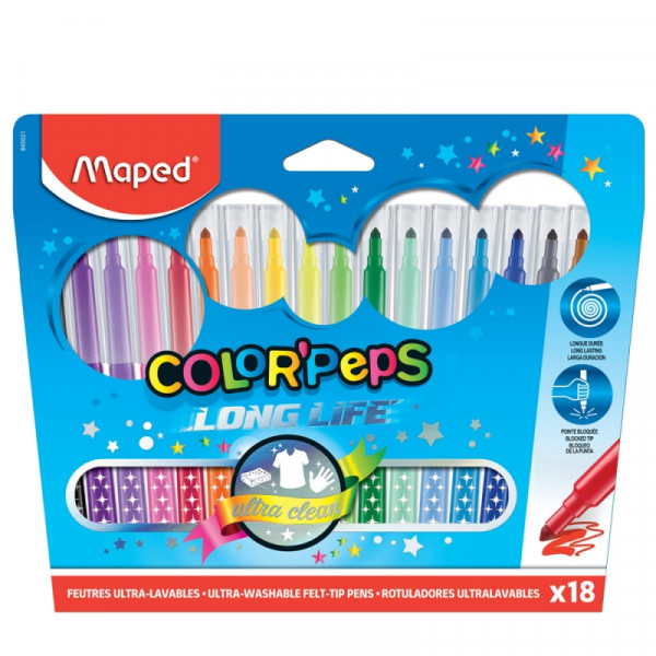 Фломастеры Color Peps 18 шт.