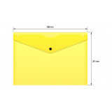 Конверт на кнопке Бюрократ Double Neon DNEPK803A4YEL A4 гориз. пластик 0.18мм желтый Конверт на кнопке Бюрократ Double Neon DNEPK803A4YEL A4 гориз. пластик 0.18мм желтый