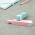 Ластик STICK + с точилкой, розовый, блистер