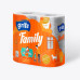 Бумага туалетная GRITE Family 1х8 3 слоя 18,75 м/рулон