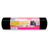 Мешки для мусора 180л 10шт/рулон ПВД Mirpack Extra 50мкм 93*110см цв.черный Мешки для мусора 180л 10шт/рулон ПВД Mirpack Extra 50мкм 93*110см цв.черный