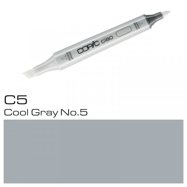 Маркер перм., худ. Copic ciao C-5, холодный серый 5 Маркер перм., худ. Copic ciao C-5, холодный серый 5