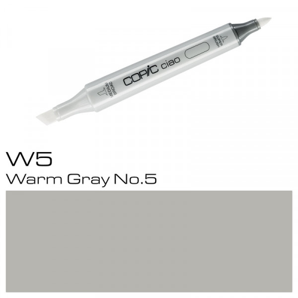 Маркер перм., худ. Copic ciao W-5, теплый серый №5 Маркер перм., худ. Copic ciao W-5, теплый серый №5