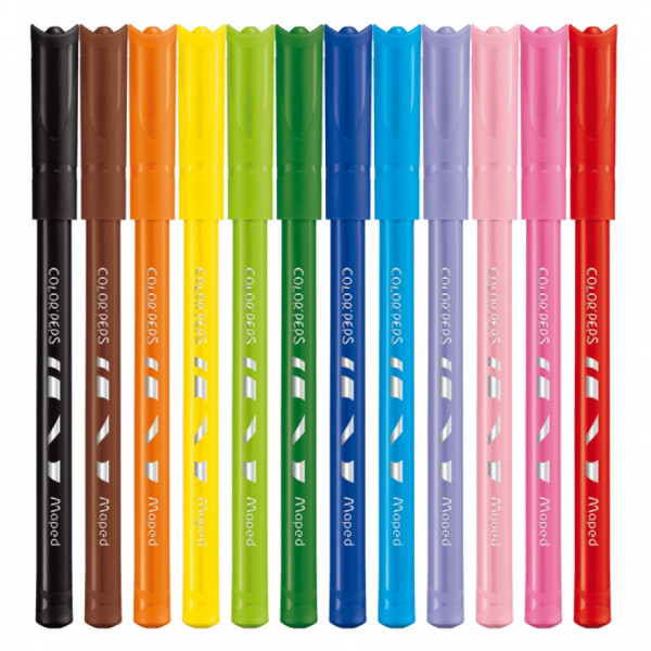 Фломастеры Color Peps Ocean 12 шт.