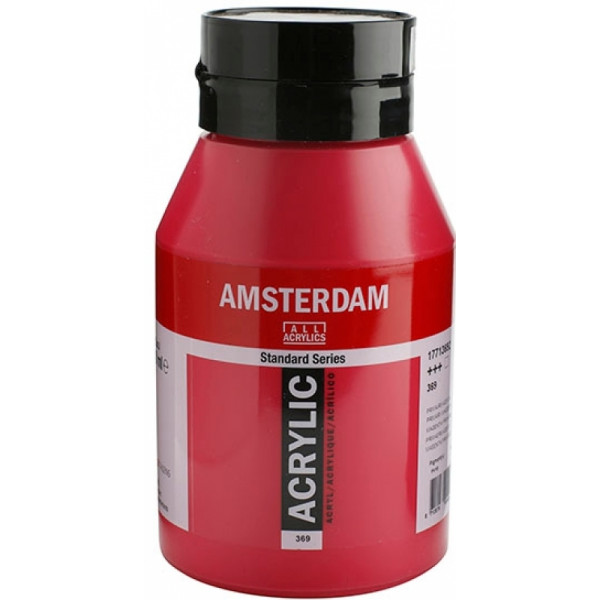 Краски акриловые Amsterdam 369 пурпурный, 1000 мл., банка