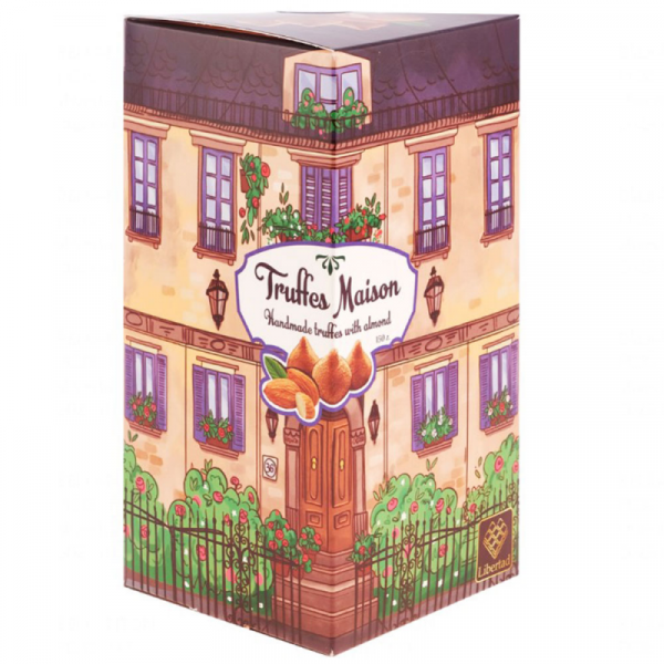 Конфеты Libertad. Truffles Maison 150 г., трюфели с миндалем